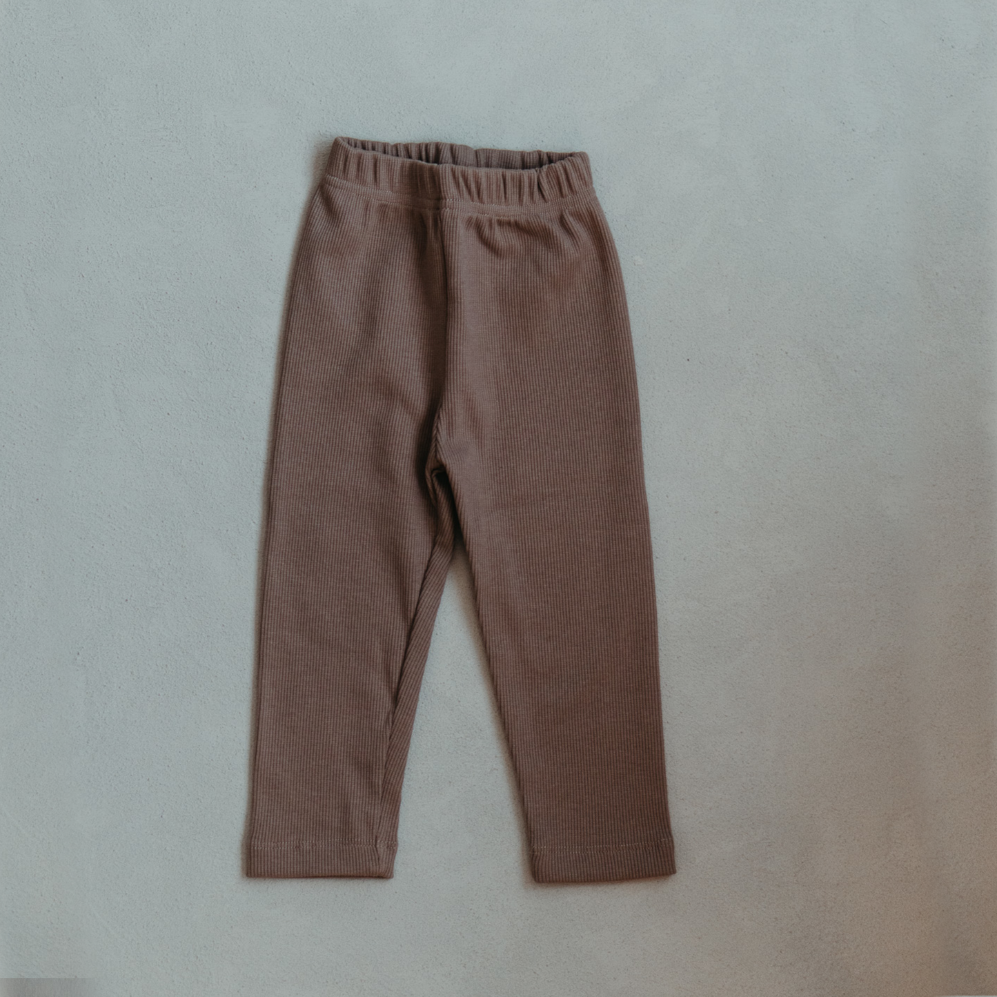 Mocha Ribbed Leggings