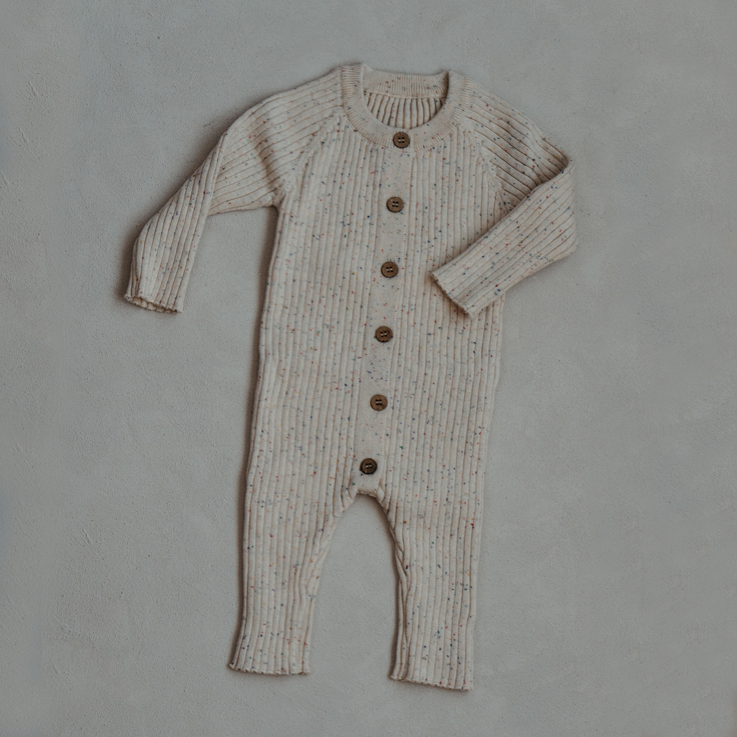 Sprinkle Ribbed Romper