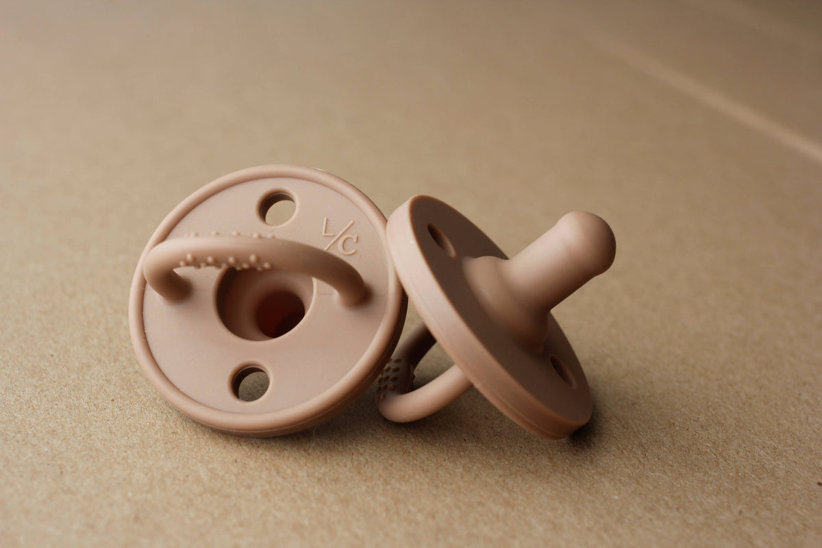 Silicone Pacifier - Truffle