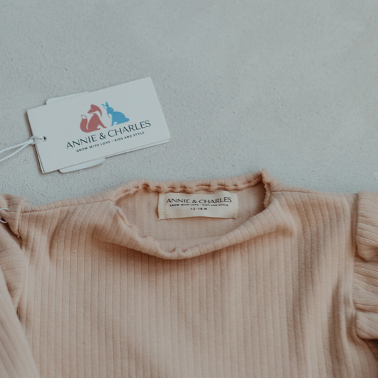 Organic Cotton Frill Romper