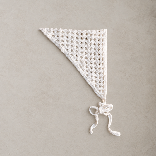 Knit Headscarf - Cloud