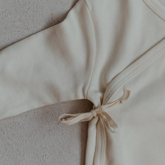 Ecru Kimono Bodysuit