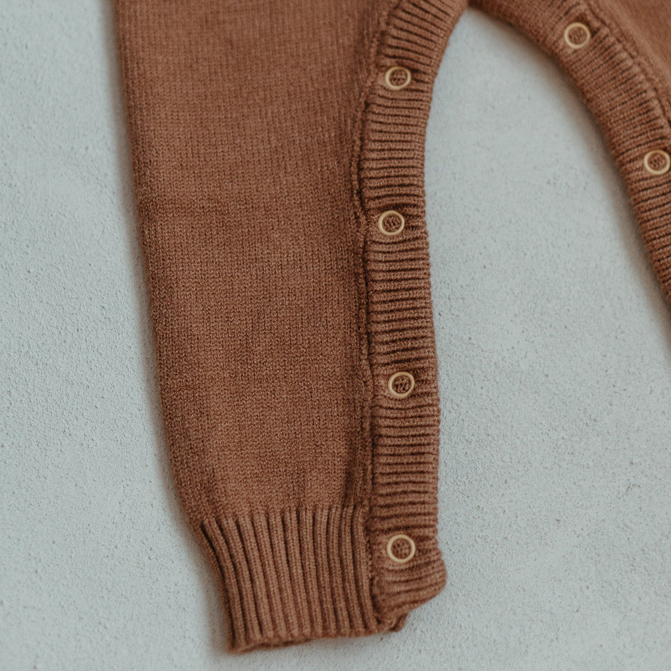 Caramel Knit Dungarees