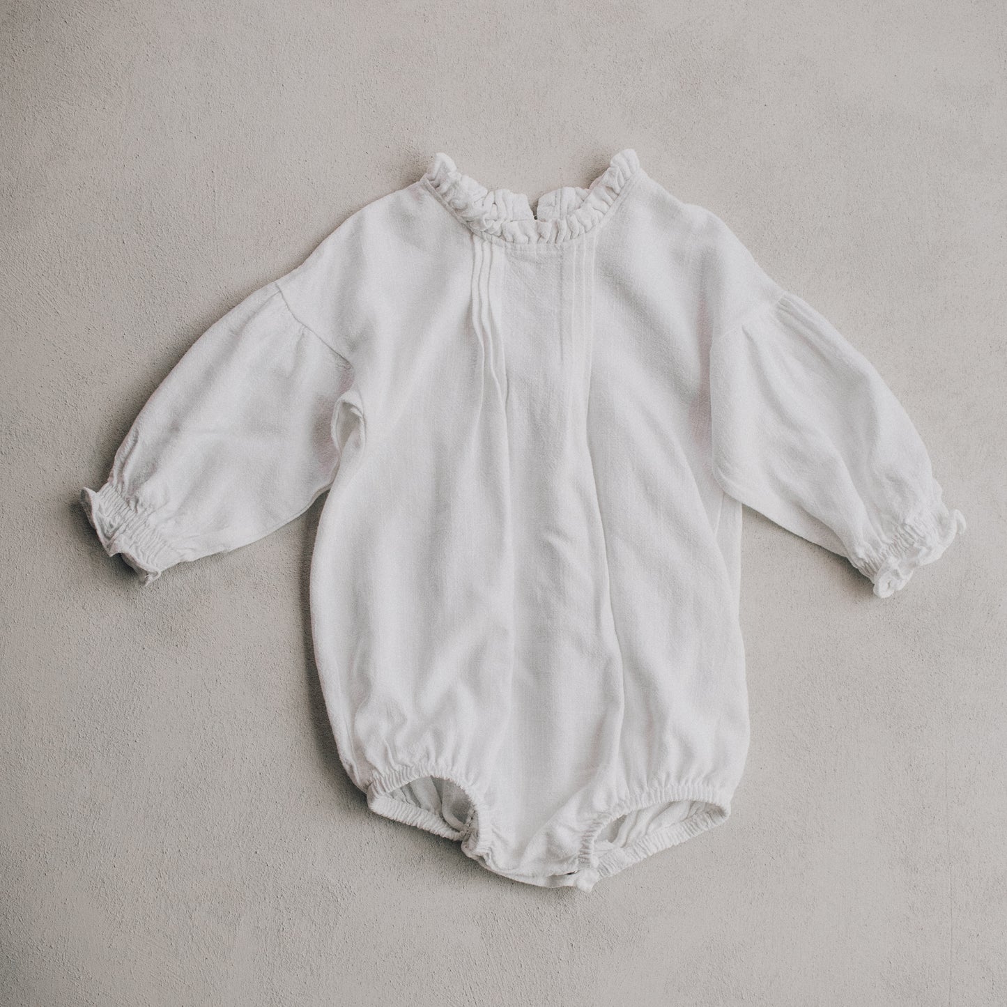 Mist Pleated Romper