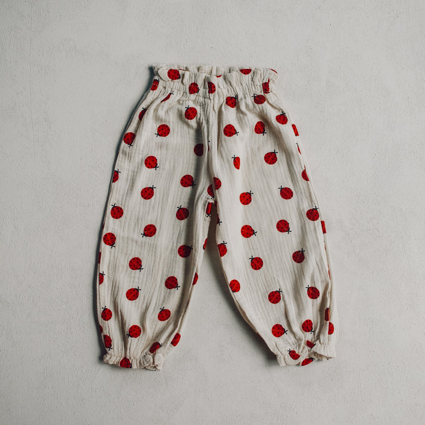 Breeze Cotton Trousers - Ladybug