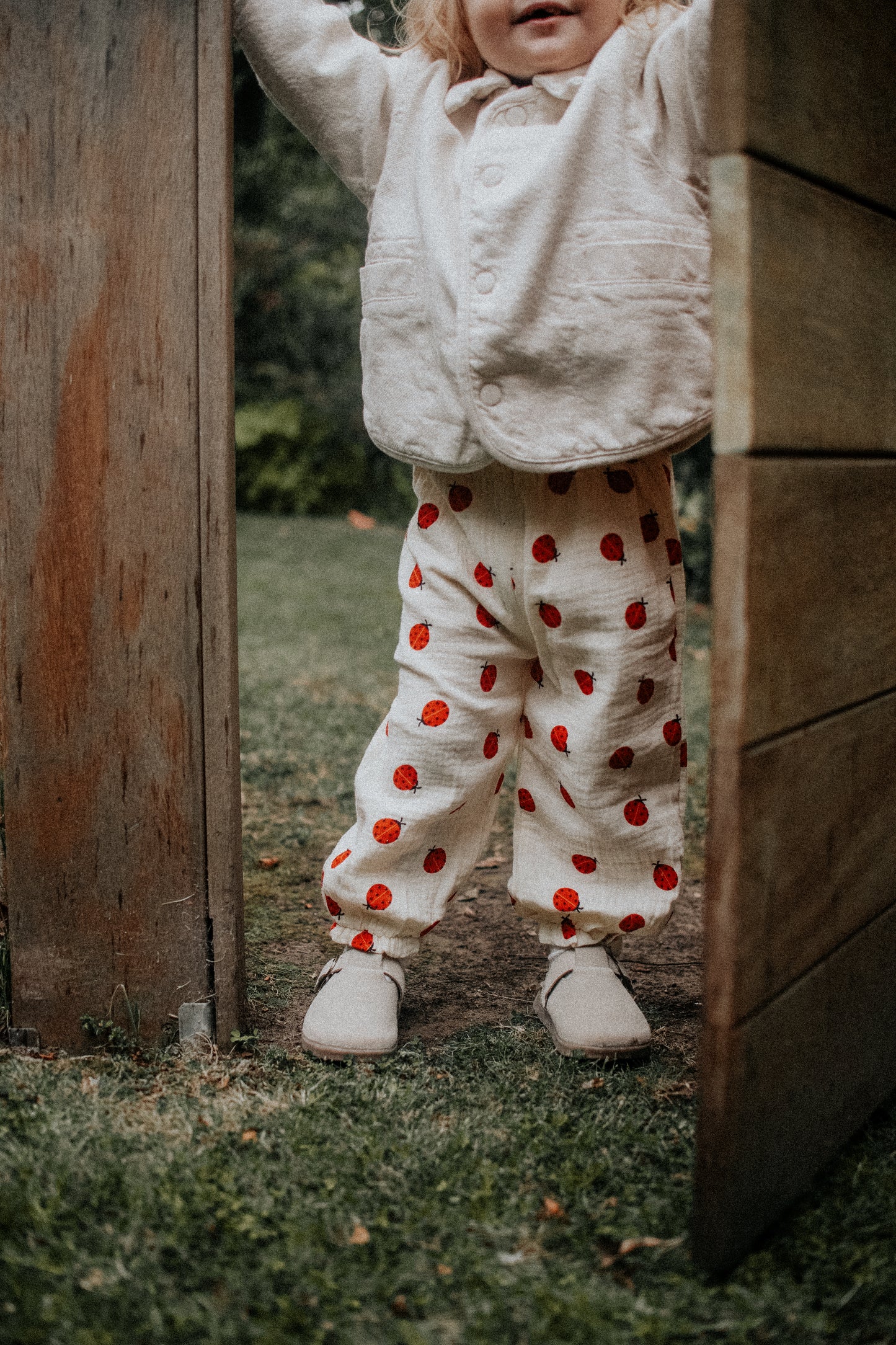 Breeze Cotton Trousers - Ladybug