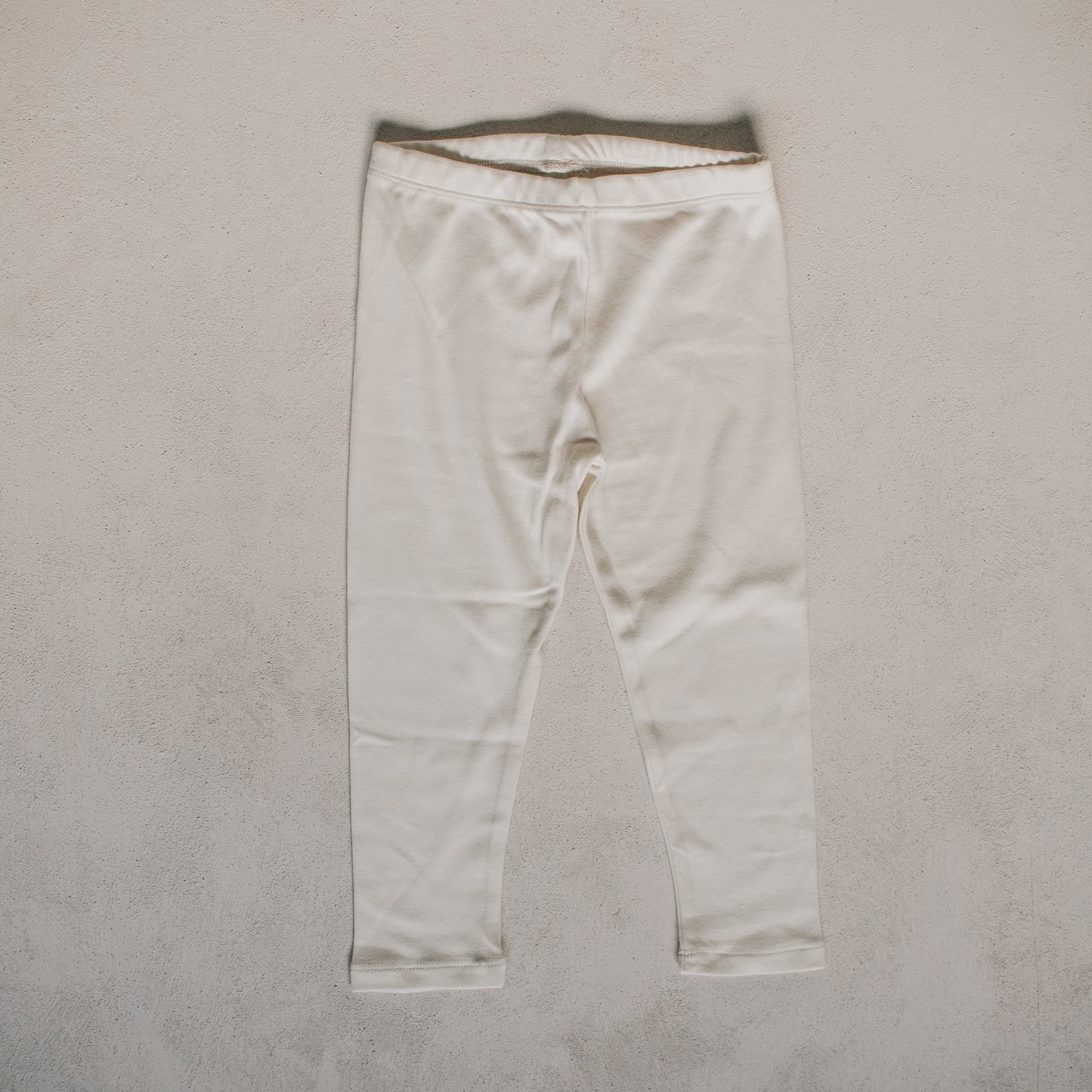 Cream Organic Oversized Sweatshirt Top & Legging Set