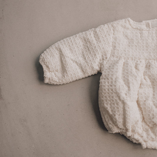 Echo Waffle Romper