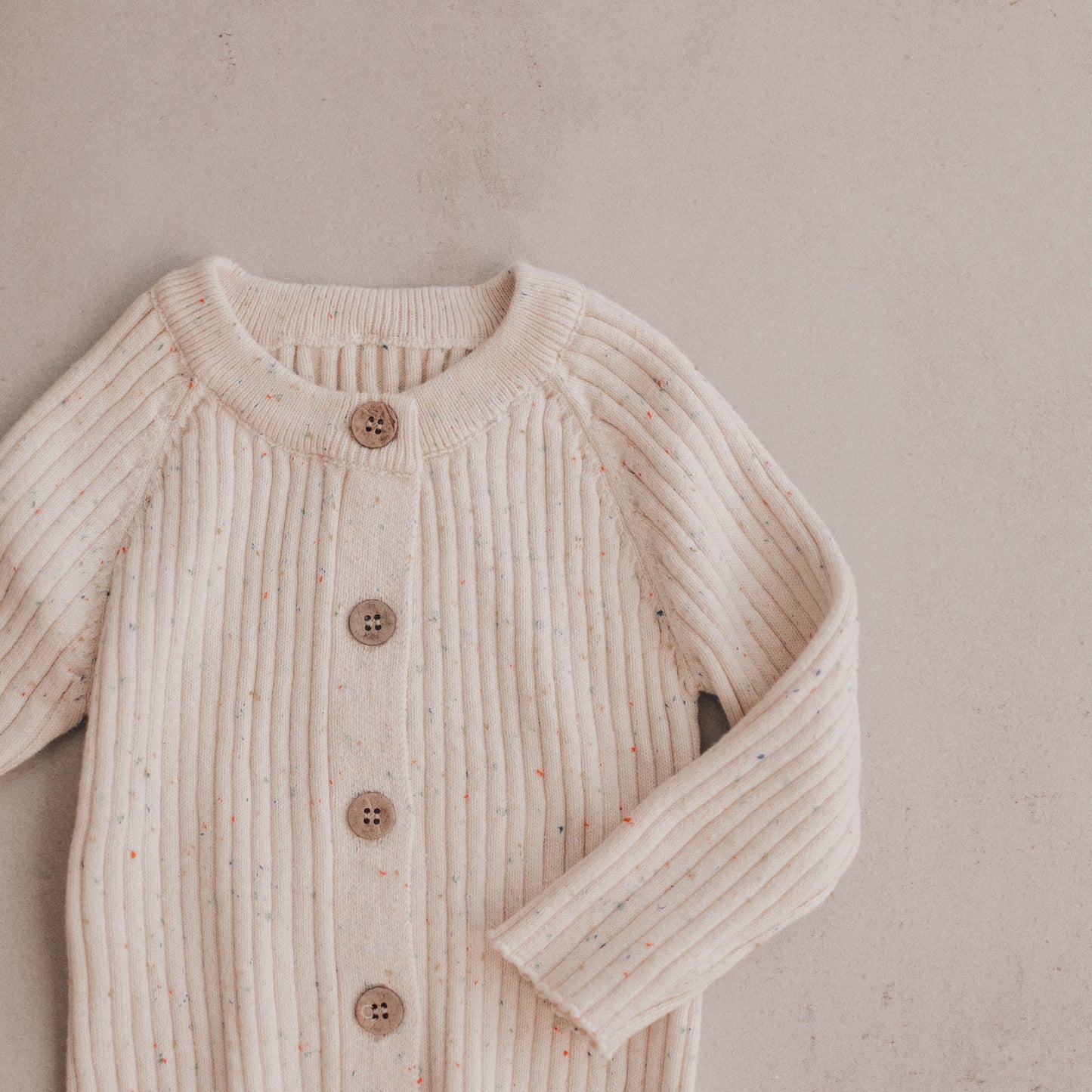 Sprinkle Ribbed Romper