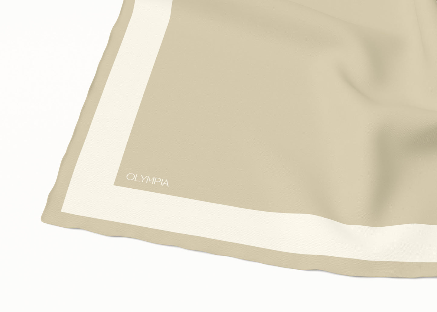 Imelda Scarf - Birch/Off White