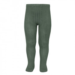 Basic Rib Tights Lichen Green