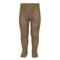 Basic Rib Tights TOBACCO
