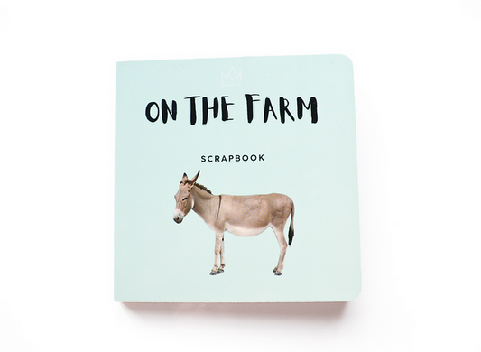 ON THE FARM - Scrapbook Board Book