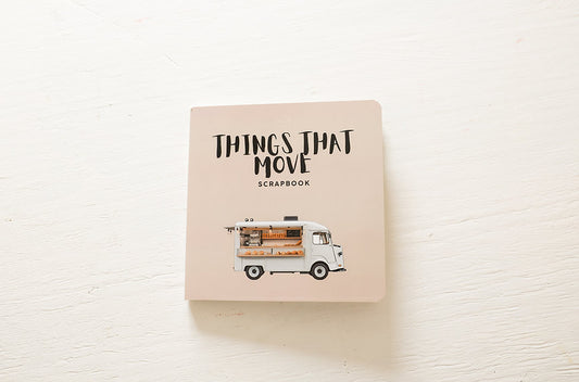 THINGS THAT MOVE - Scrapbook Board Book