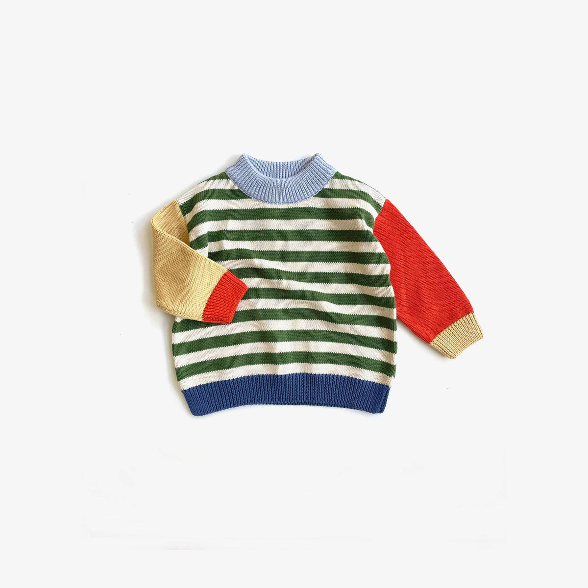 Clover Stripe Knit Jumper