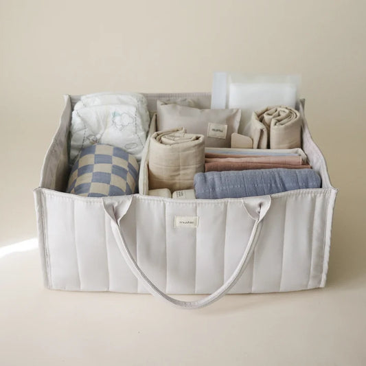 Nappy Caddy - Ivory