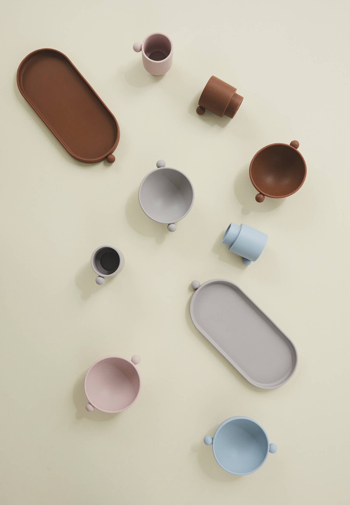 Inka Cups - Blue & Clay