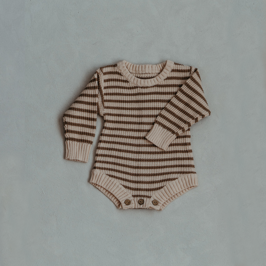 Fern Stripe Romper