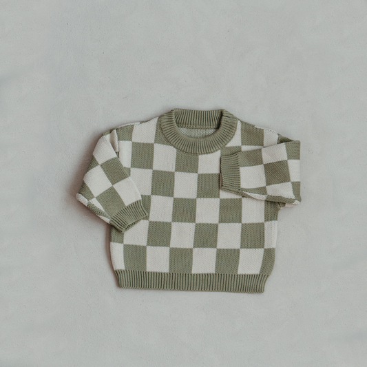 Pine Check Jumper