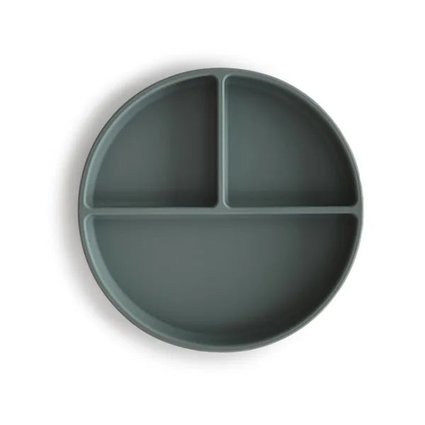 Silicone Suction Plate - Dried Thyme