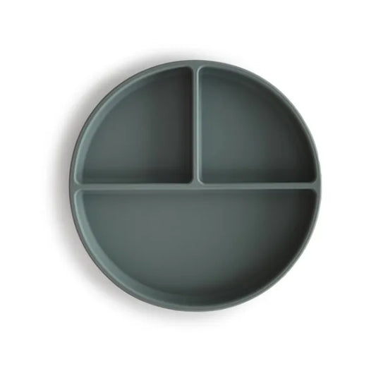 Silicone Suction Plate - Dried Thyme
