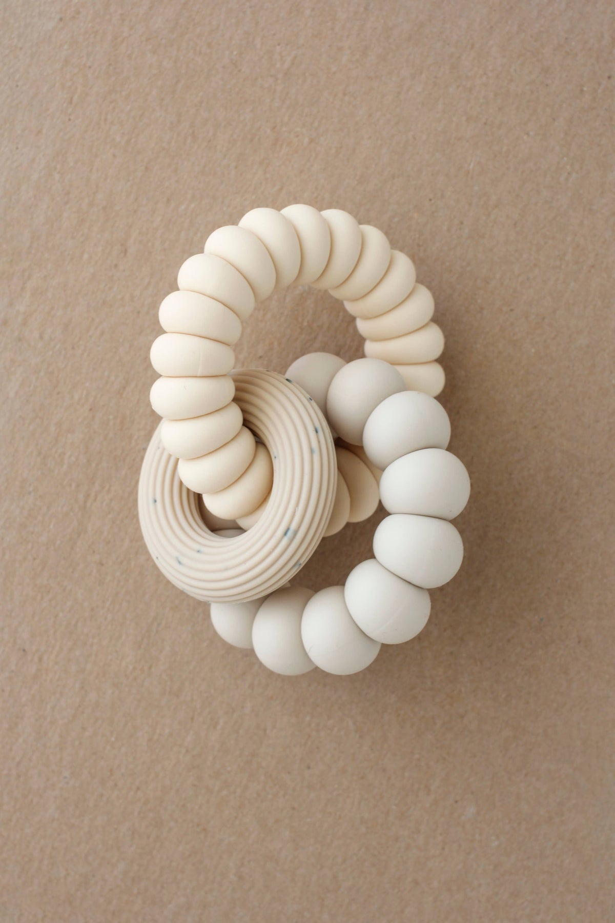 Nori Freezer Teether - Speckled Beige