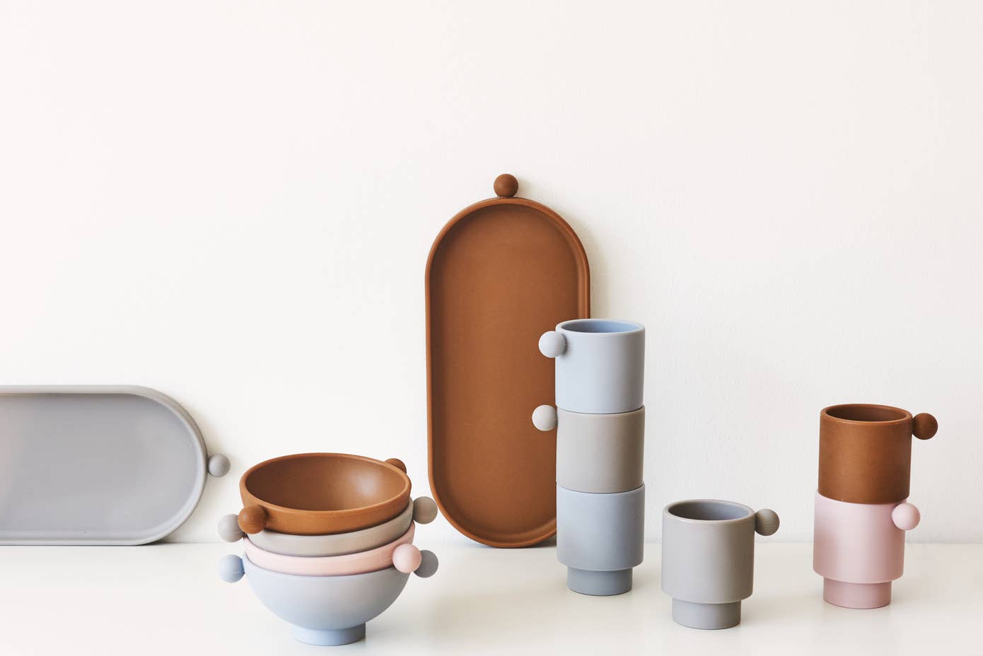 Inka Bowls - Caramel & Rose