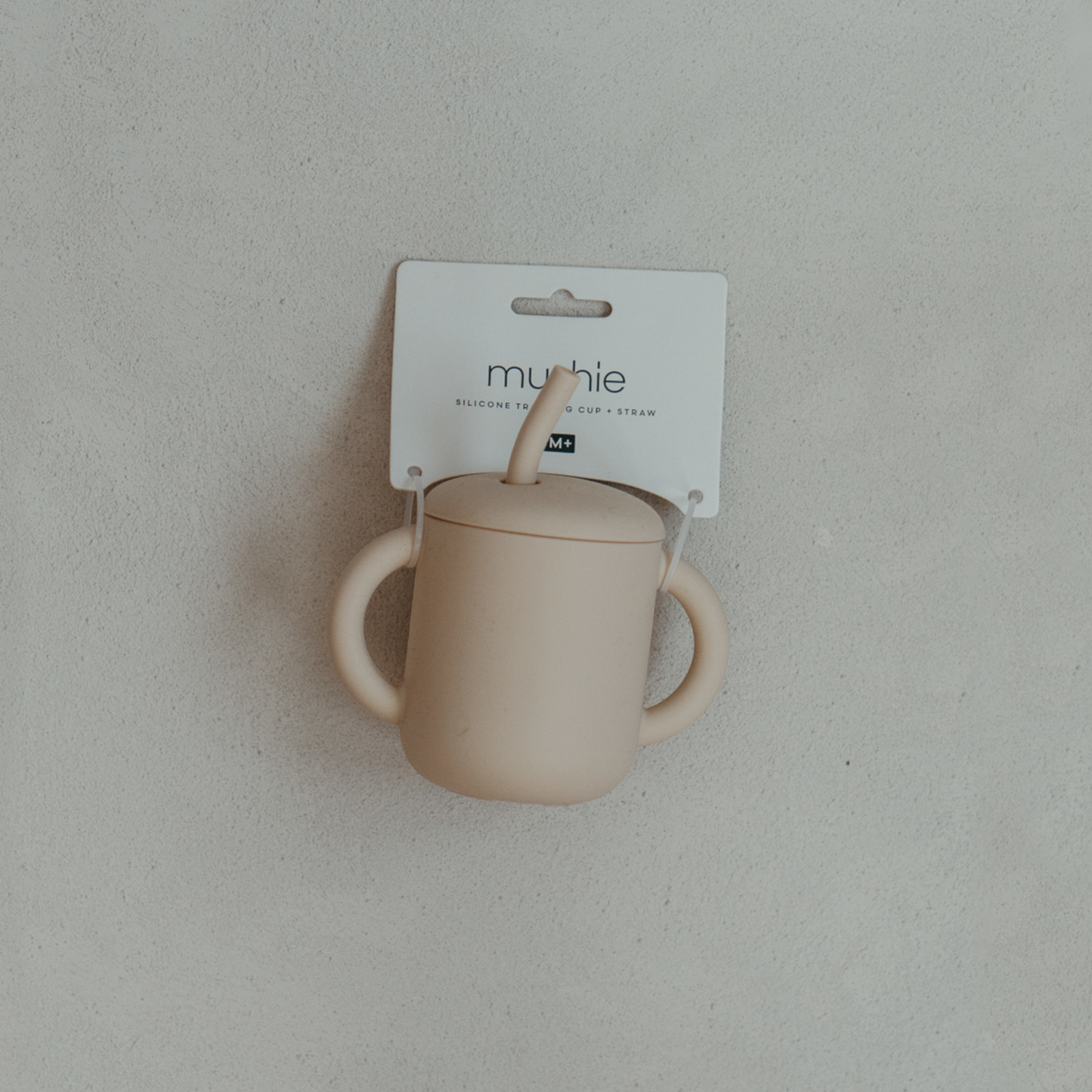 Silicone Training Cup + Straw