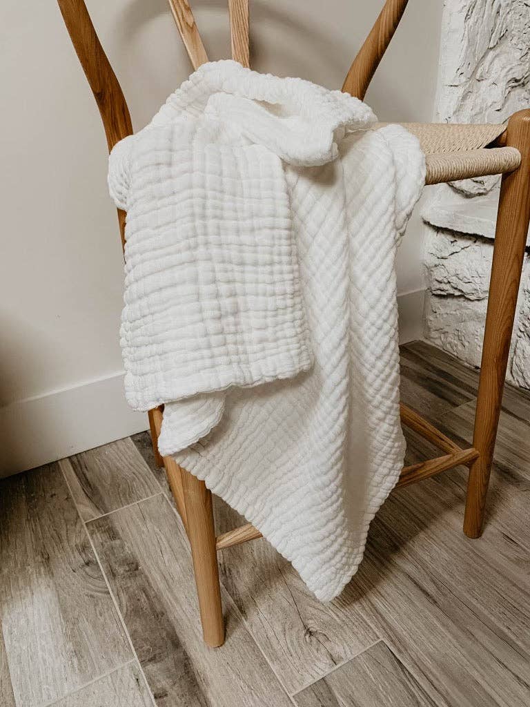Cloud Waffle Blanket