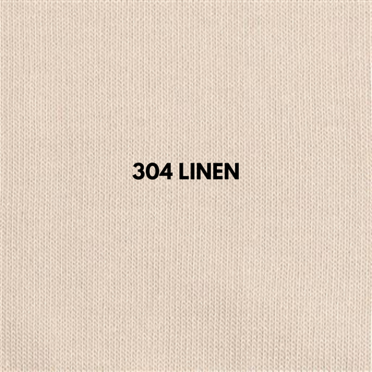 Basic Rib Knee High Socks LINEN