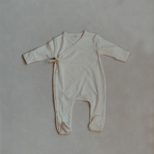 Ecru Kimono Bodysuit