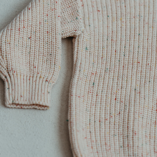 Speckle Jumper - Rose