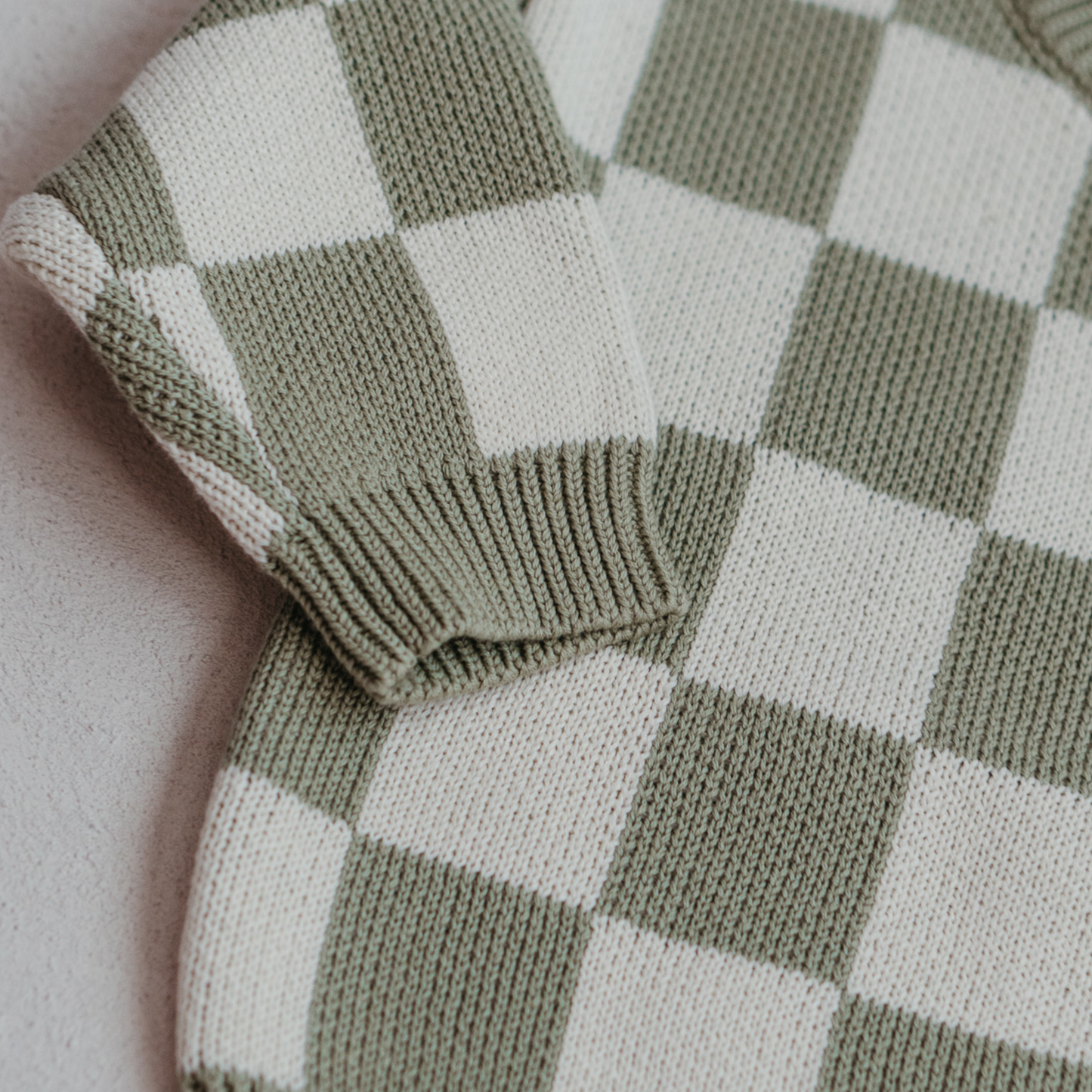 Pine Check Jumper