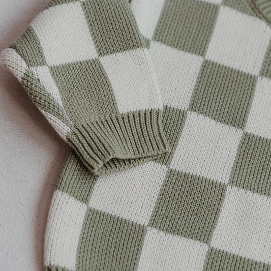 Pine Check Jumper