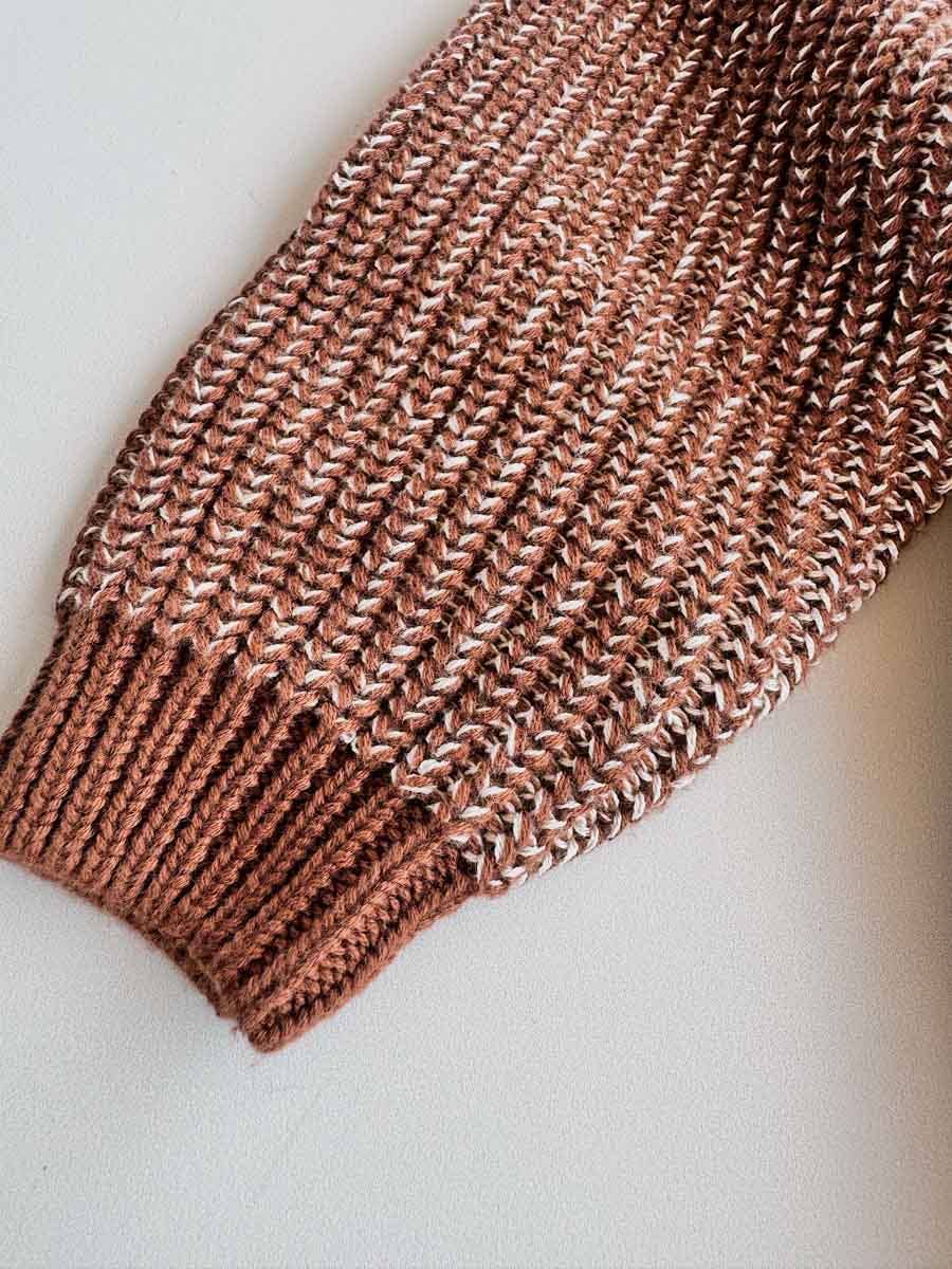 Chunky Full Romper - Chocolate