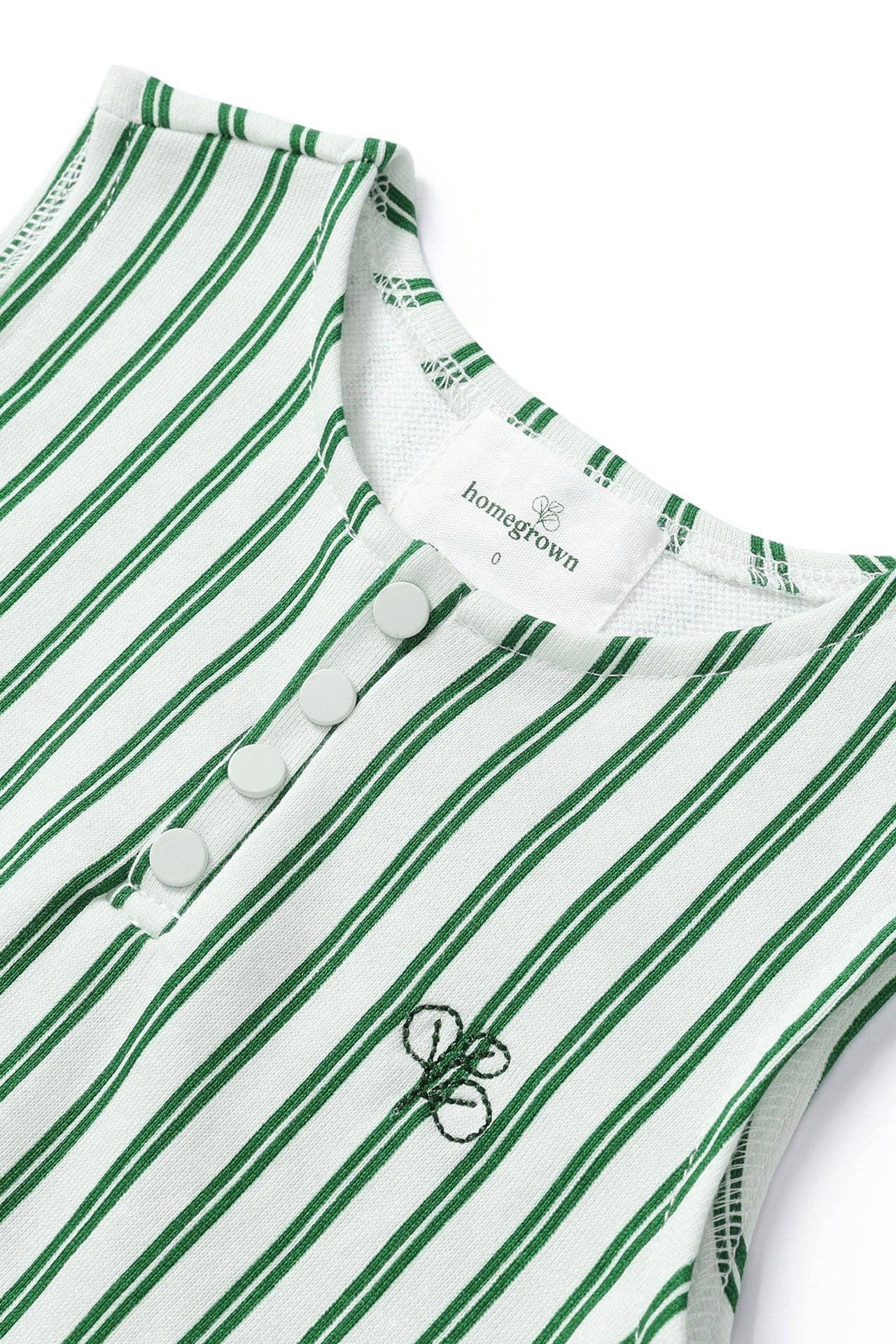 Monty Romper Seaside Stripe