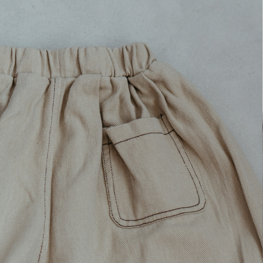 Haze Cotton Jeans - Stone