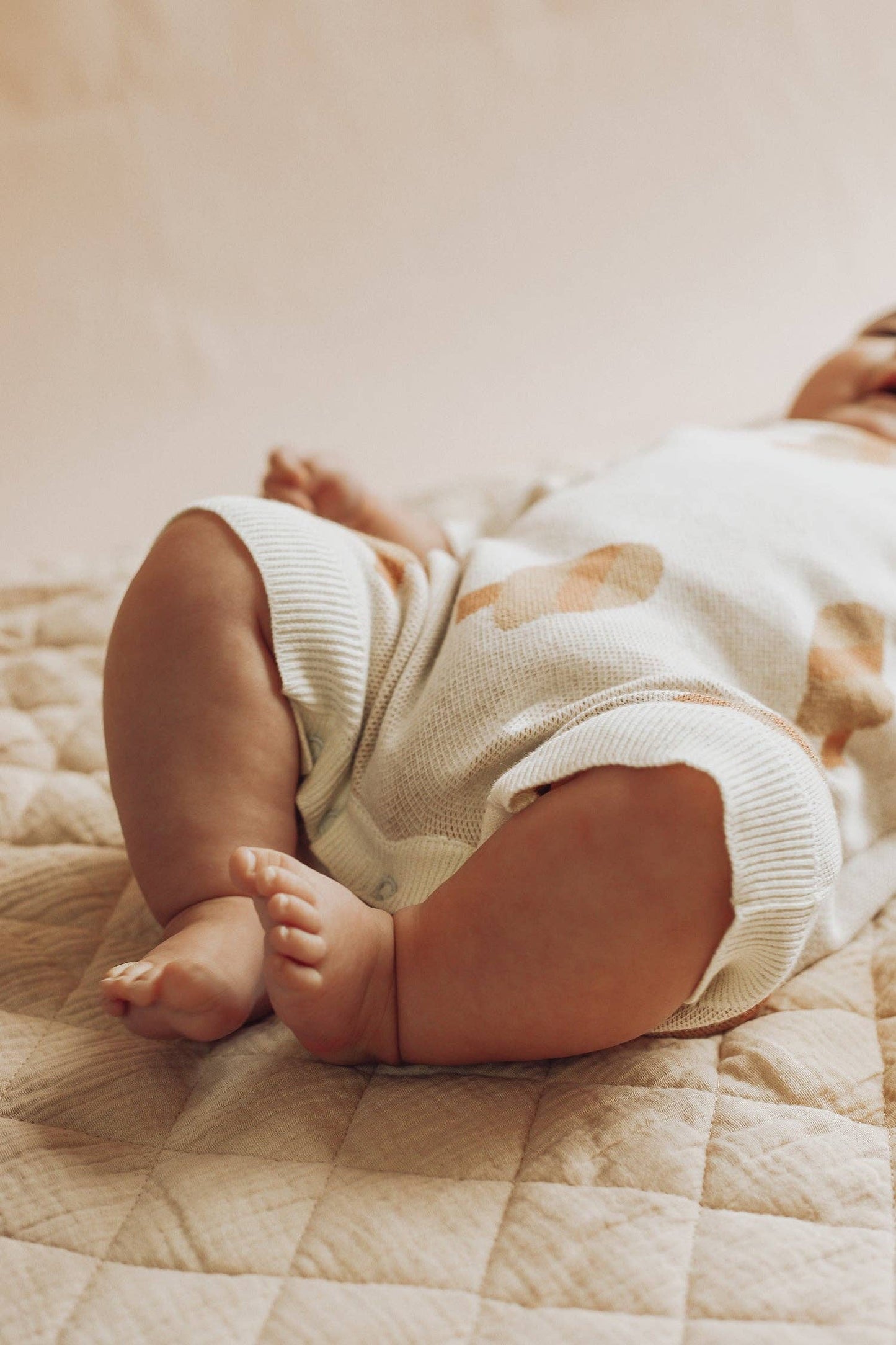 Knit Romper - Lolly Pop