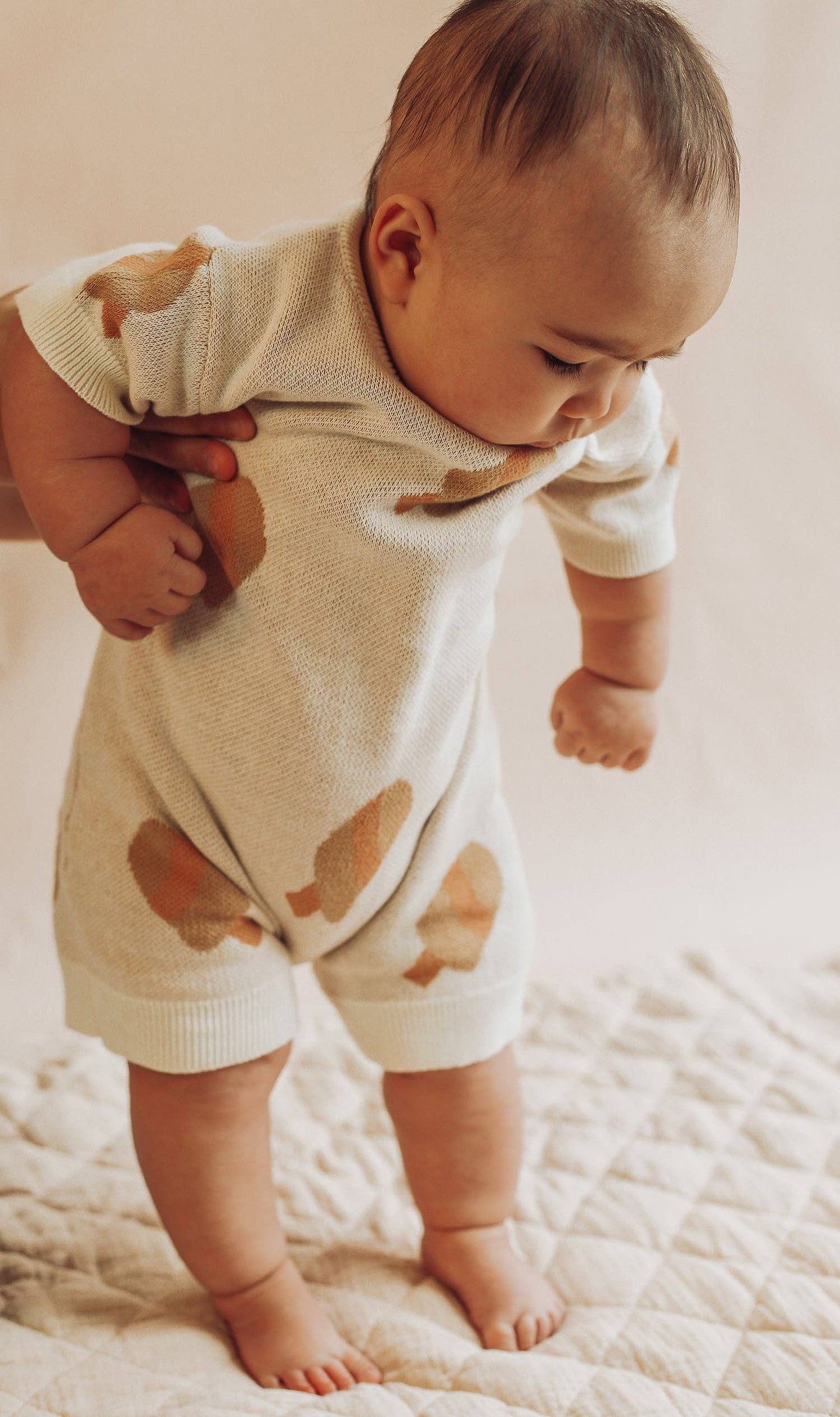 Knit Romper - Lolly Pop