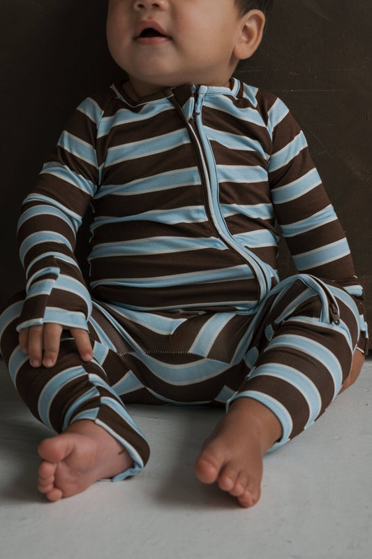 Bamboo Zip Pajamas - Garrett