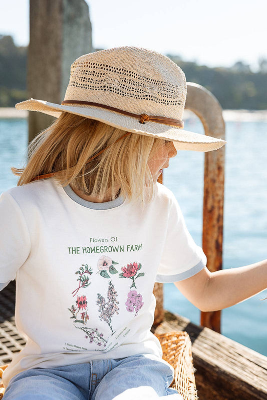 Flowers Jersey Tee