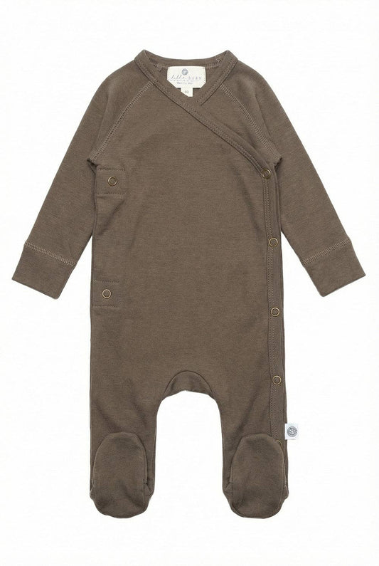 Wool Romper - Walnut