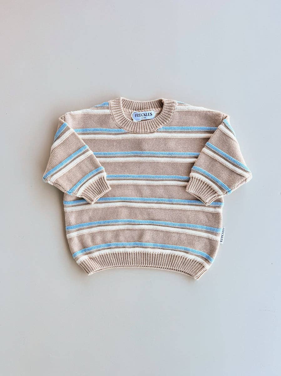 Raised Stripe Knit Set