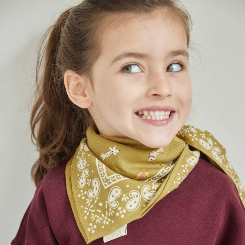 Olive Dachshund Scarf
