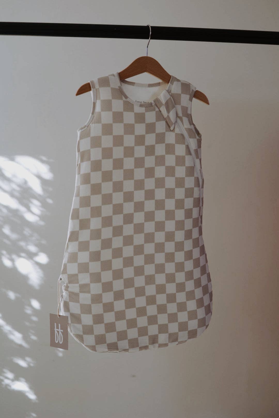 Bamboo Sleep Sack - Checkerboard