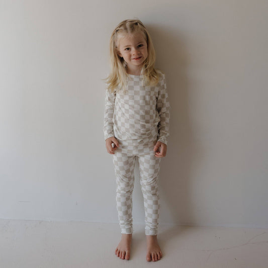 Child Sleepy Time Set - Checkerboard