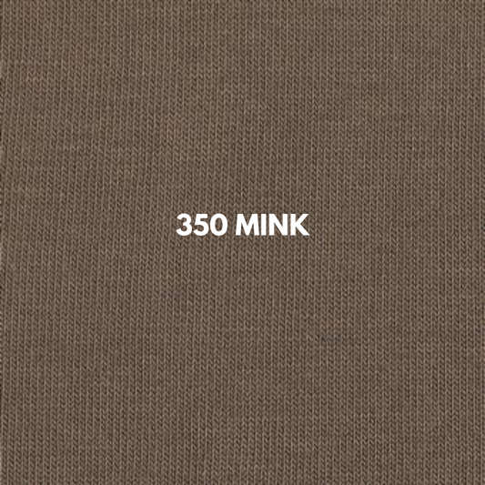 Basic Rib Short Socks MINK
