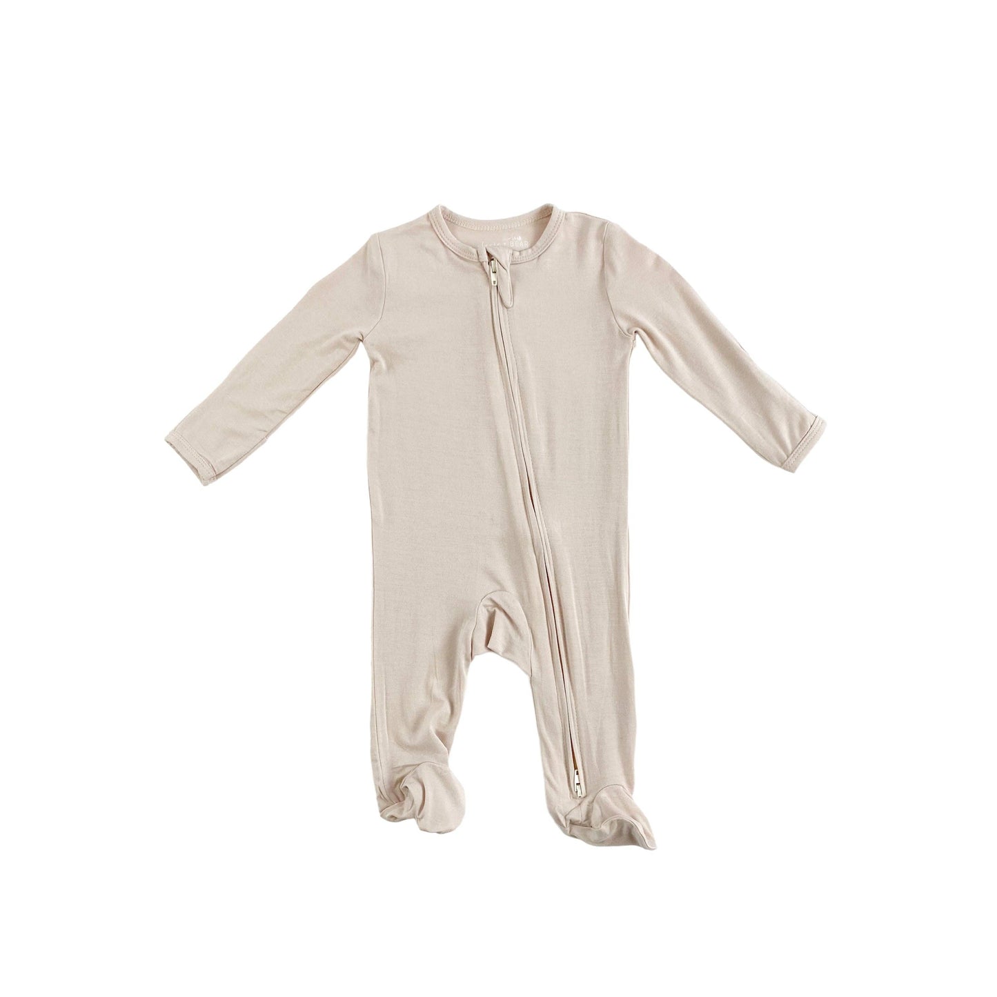Bamboo Onesie - Oat Beige