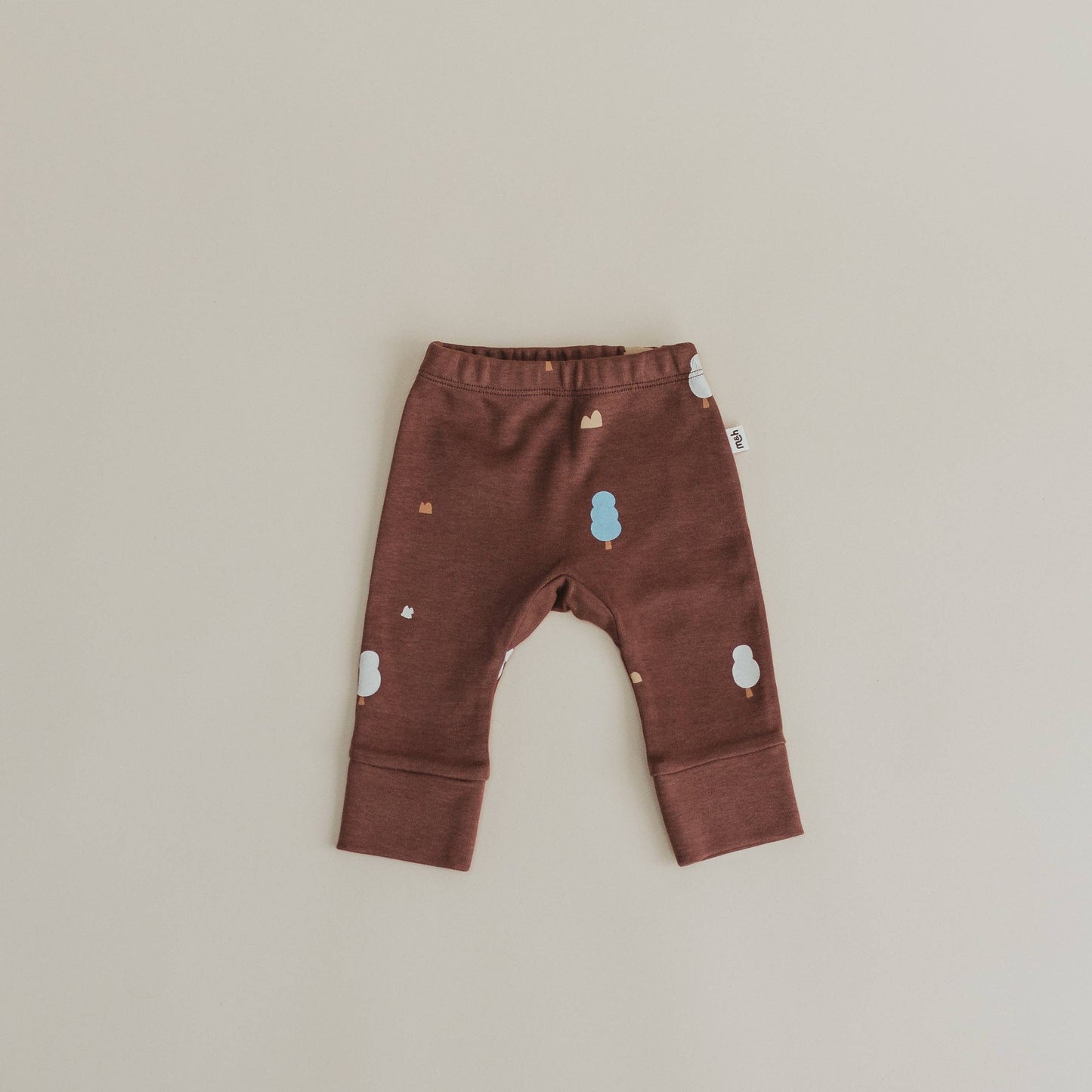 Organic Cotton Leggings Raisin