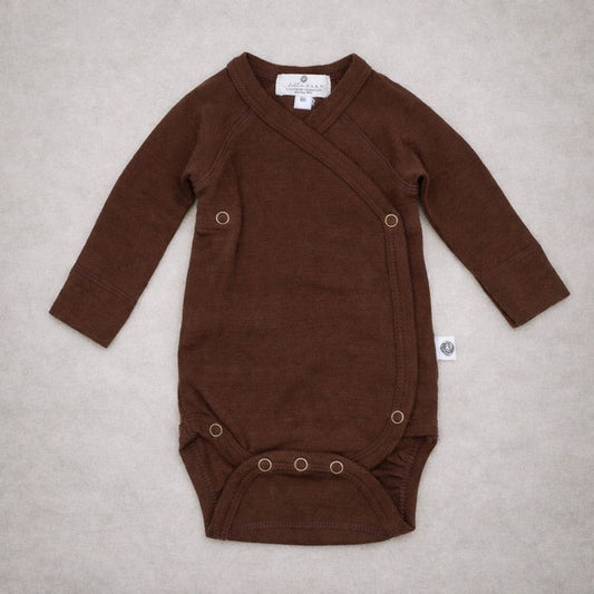 Crossover Bodysuit - Chocolate Fondant